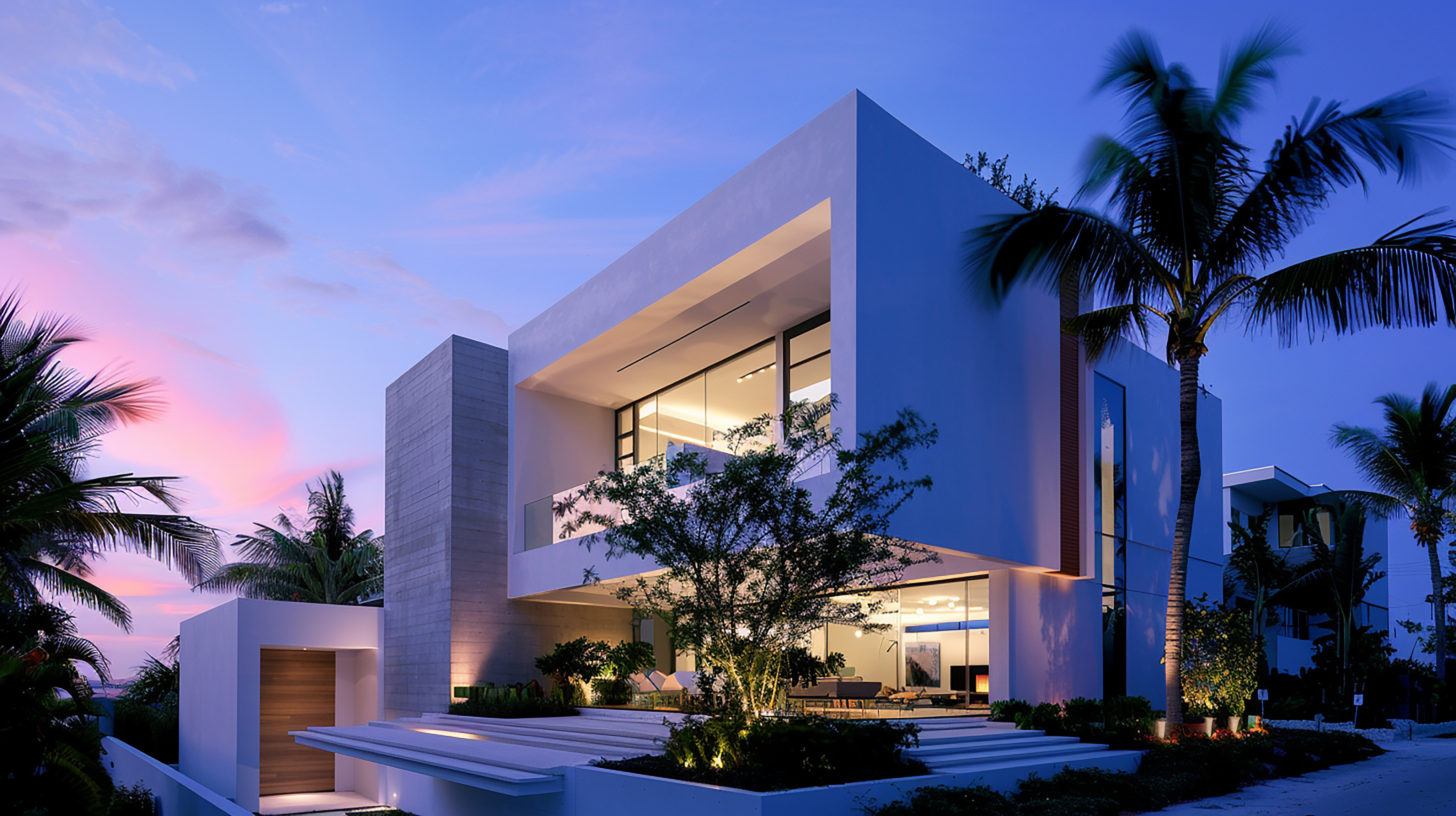 Modern luxury building